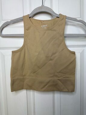 J.O.&Co Women’s Nude Crop Tank Top